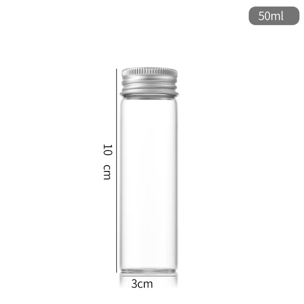 Bouteilles en verre, mini flacons de stockage