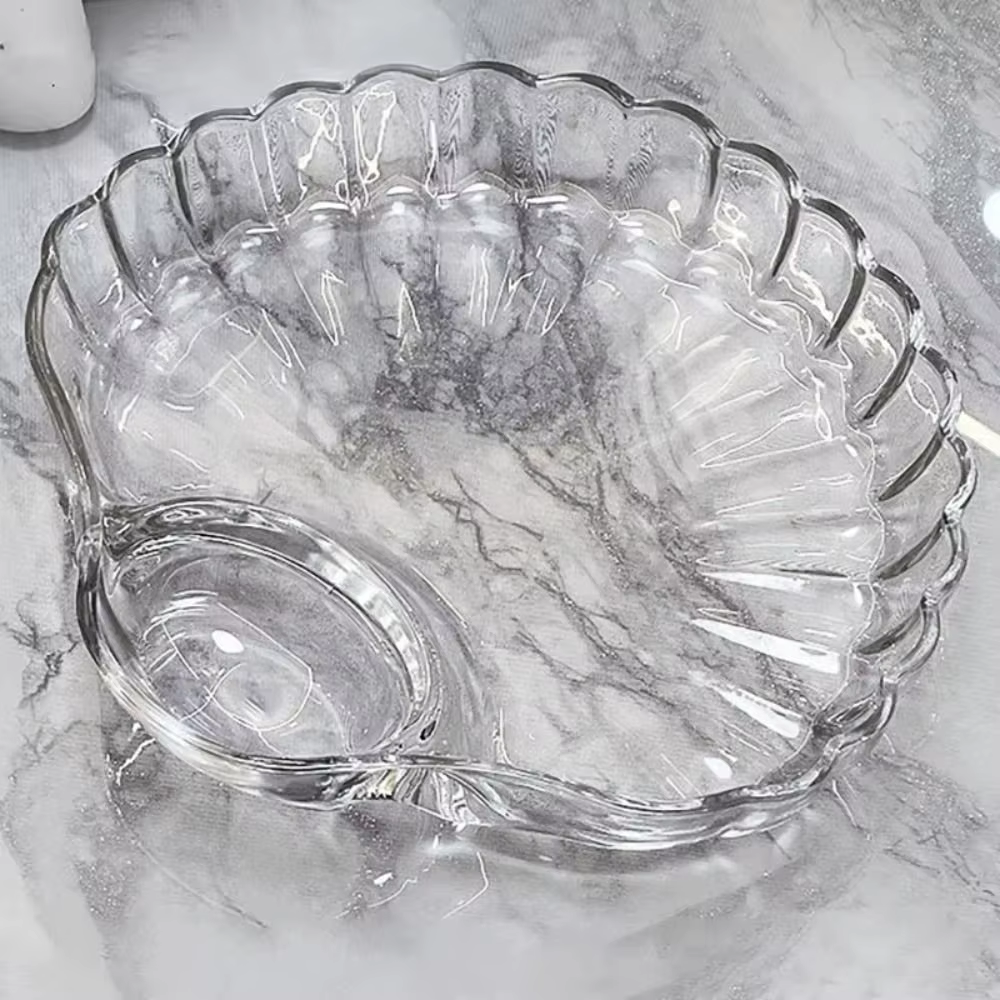 Nouveau Plat à coque transparente avec disques à vinaigre