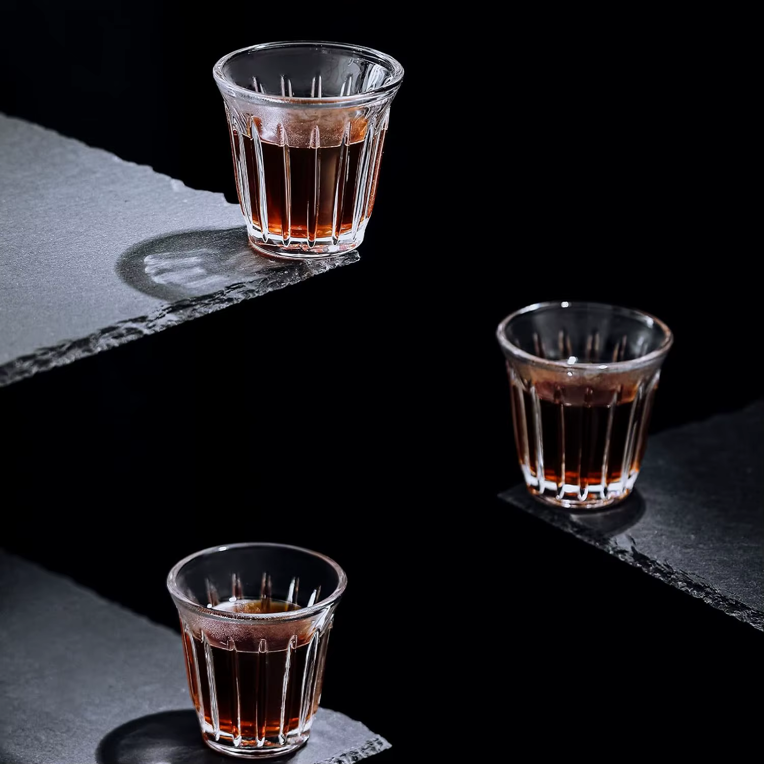 3BOMBER 90ml petites tasses en verre ensemble de 6 verres à boire