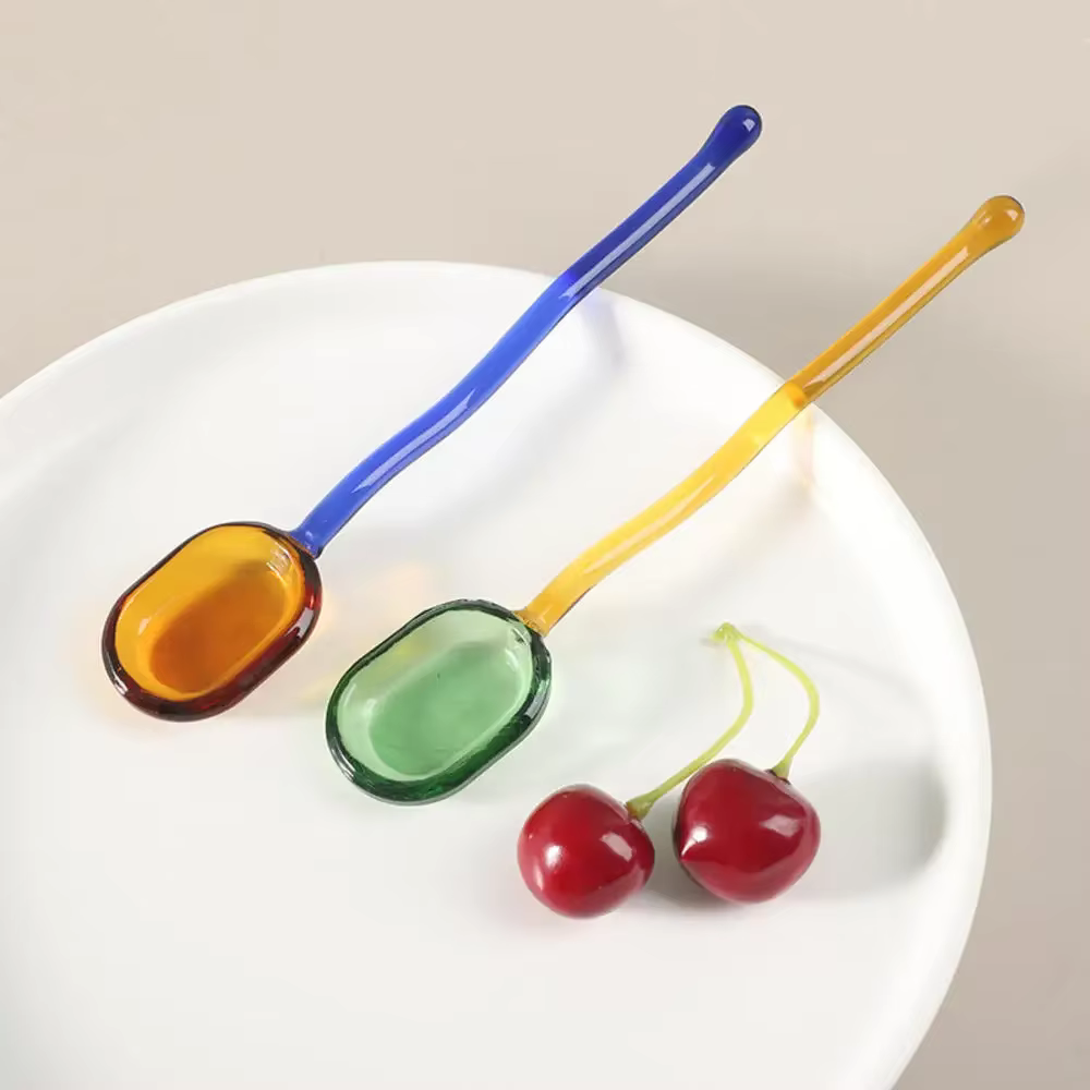 Cuillère à Dessert en verre