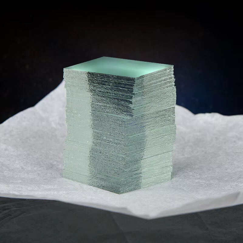 Couvre-objets rectangulaires en verre