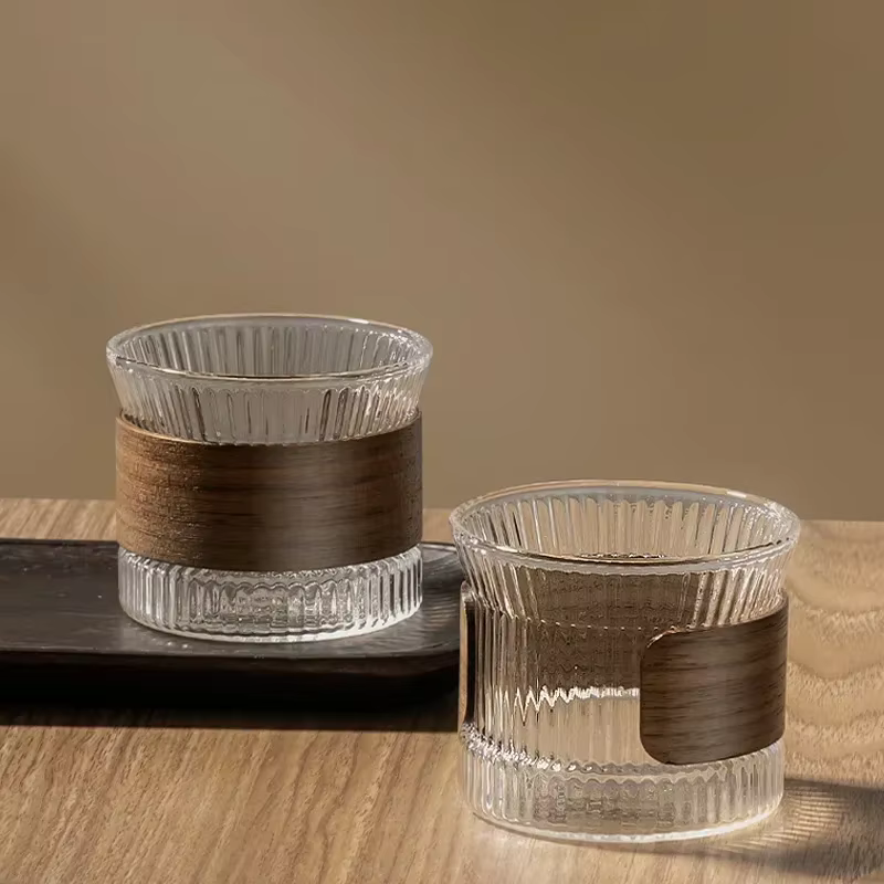 Tasse à café en verre de Style japonais