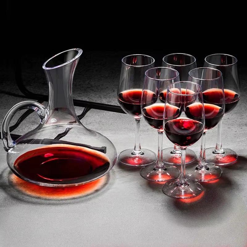 Ensemble de verres à vin rouges