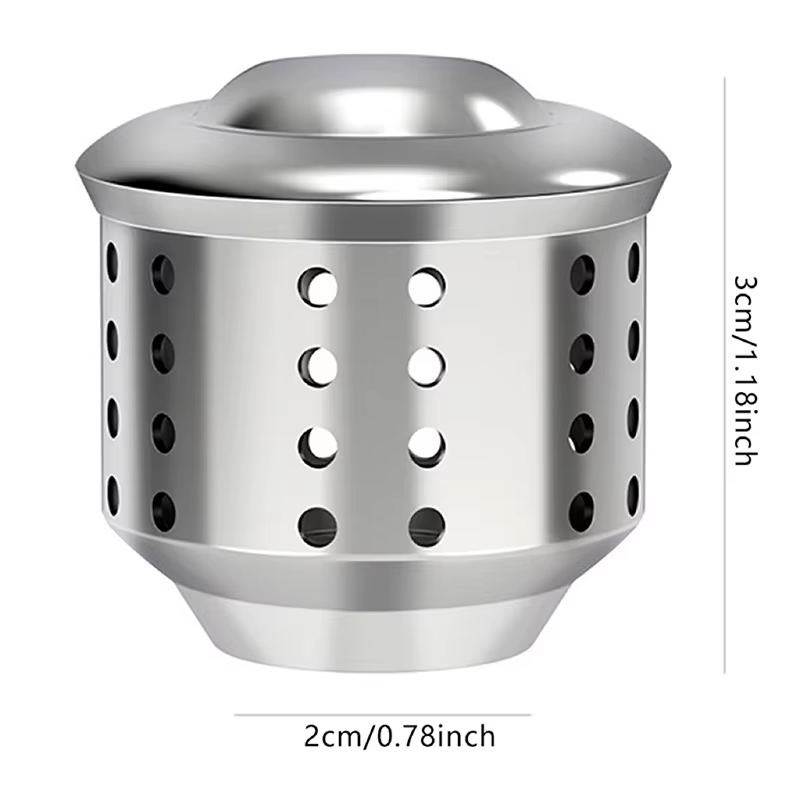 【Peace】1Pc Cafetière Moka universelle en acier inoxydable