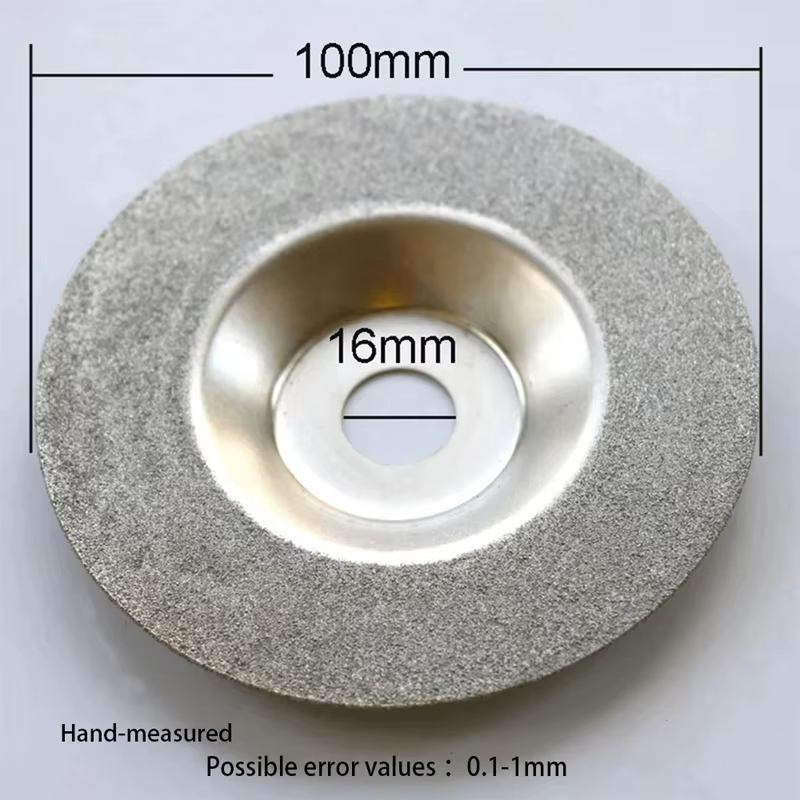 Disque de meulage diamanté pour meuleuse d'angle, disque de polissage électrique en forme de cymbale pour usage domestique, disques de polissage, lames de coupe