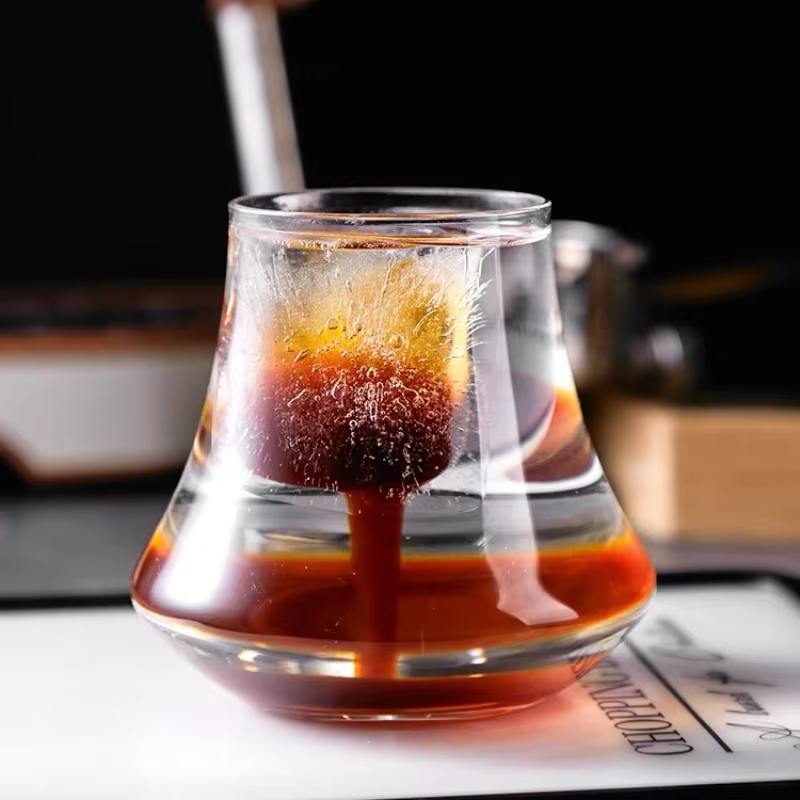 Lunettes de dégustation en verre cristal sans plomb