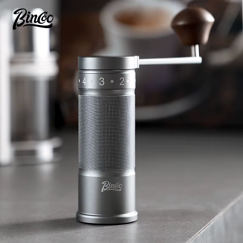 Bincoo moulin à grains de café manuel 420 acier inoxydable 6 étoiles noyau manivelle