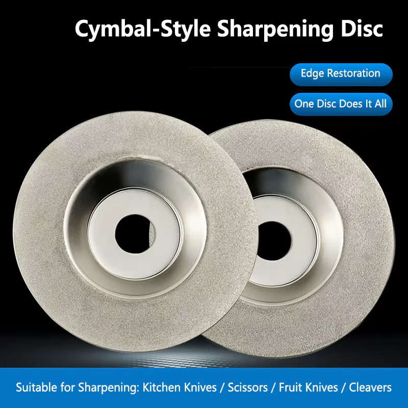 Disque de meulage diamanté pour meuleuse d'angle, disque de polissage électrique en forme de cymbale pour usage domestique, disques de polissage, lames de coupe