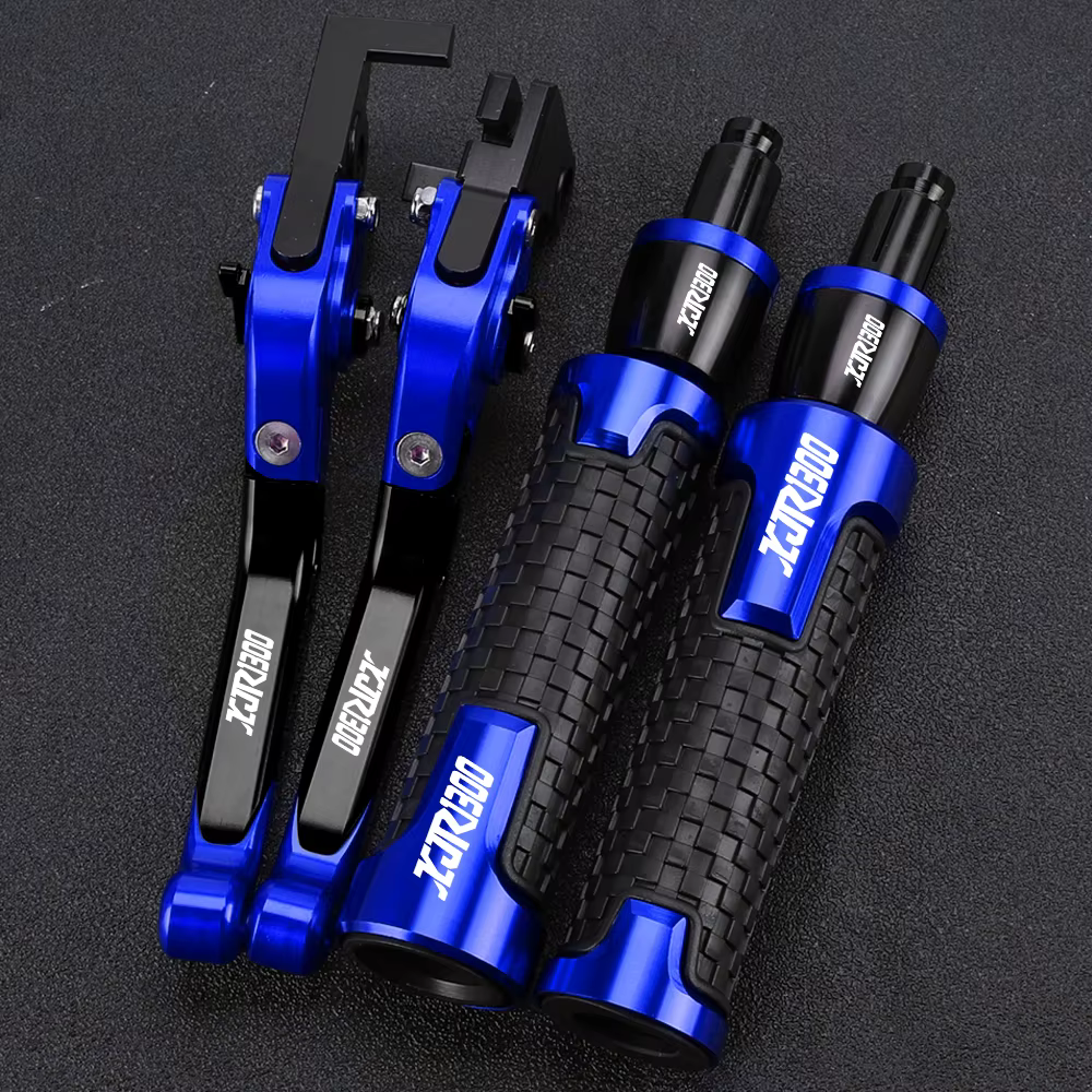 Leviers de Frein et d'Embrayage avec Poignée pour Moto YAMAHA, Accessoires pour XJR 1300 XJRlingRACER 2004-2016 2015 2014 2013 2012 2011 2010