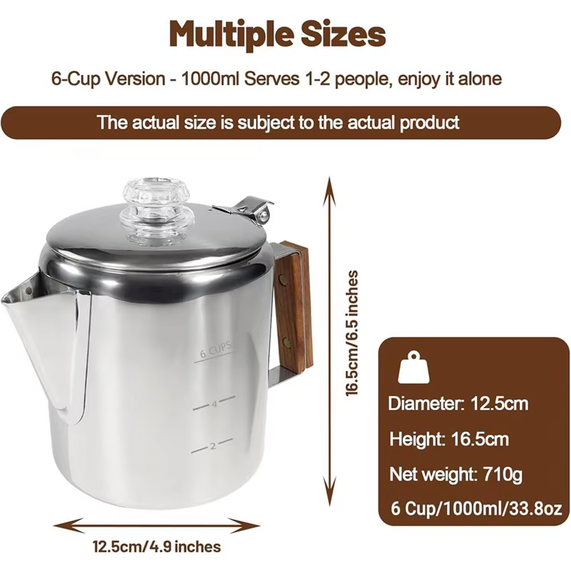 Cafetière NOCM 6 tasses