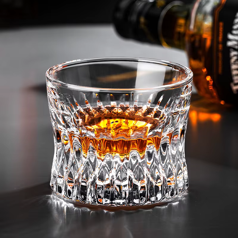 Verre Baijiu en cristal pour vin étranger, whisky, bière, ménage, luxe léger
