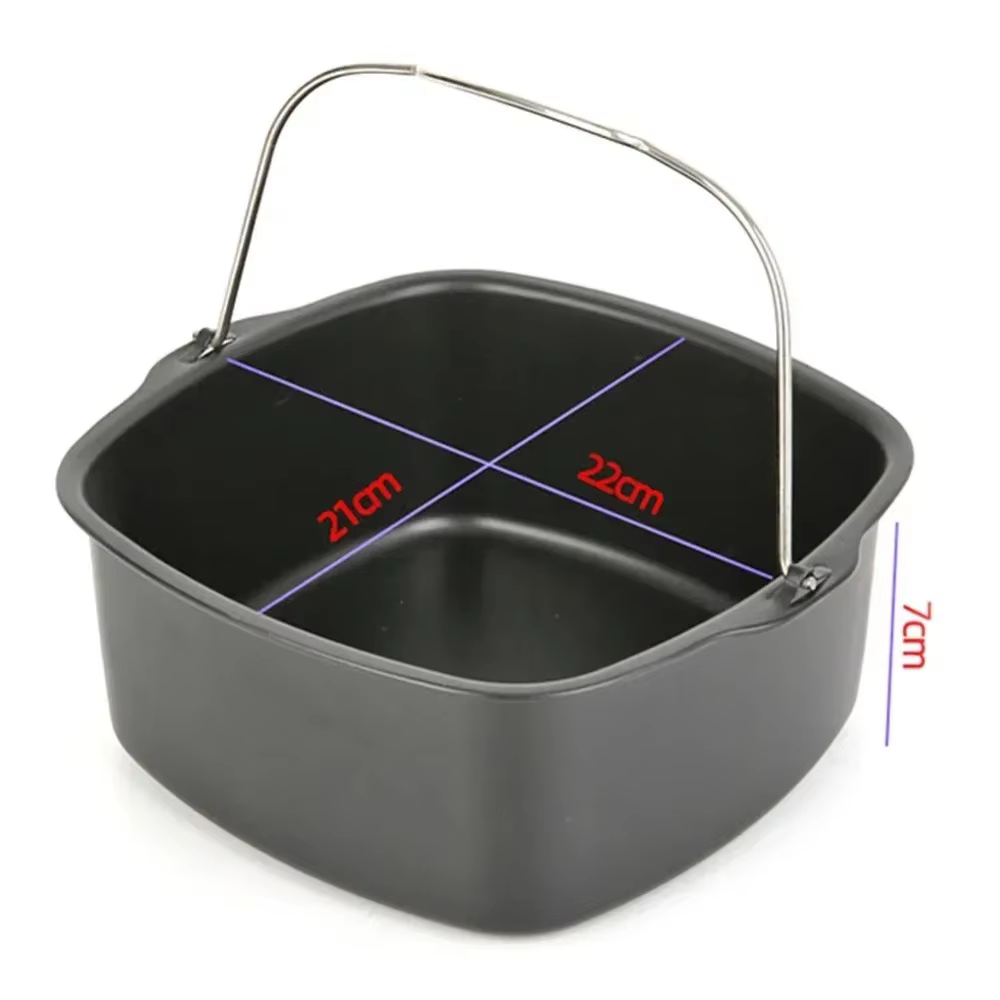 Plateau de cuisson de gâteaux antiadhésif pour friteuse à Air