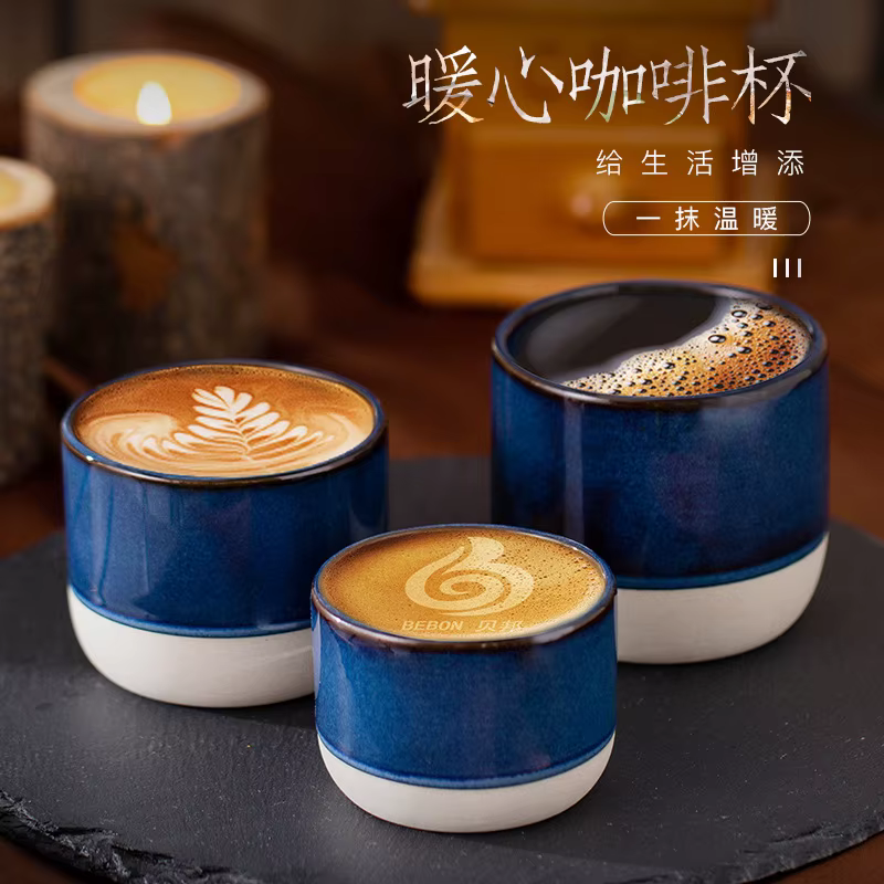 Tasse à expresso en céramique créative 6oz 180ml