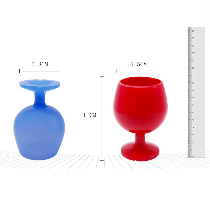 Gobelet à Vin Pliable en Silicone de 200ml