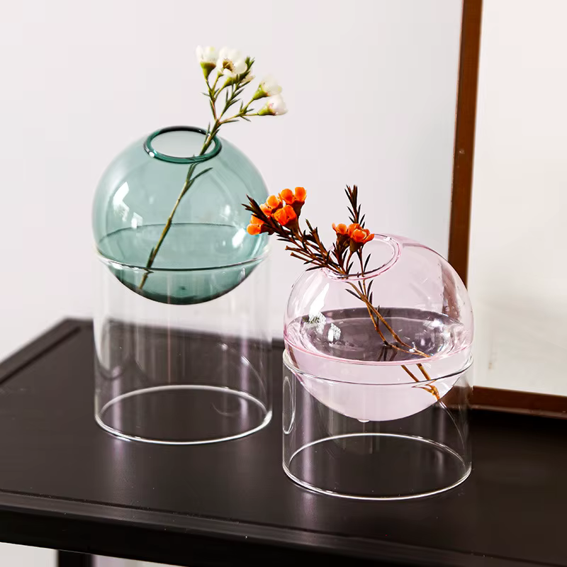 Mini Vase à fleurs rond