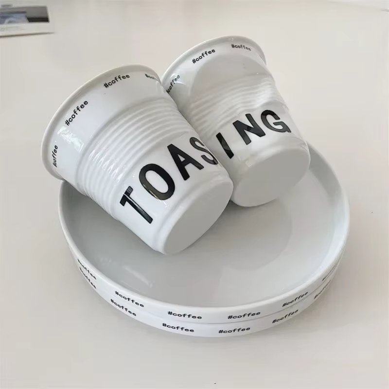 Tasses à café nordiques de style coréen