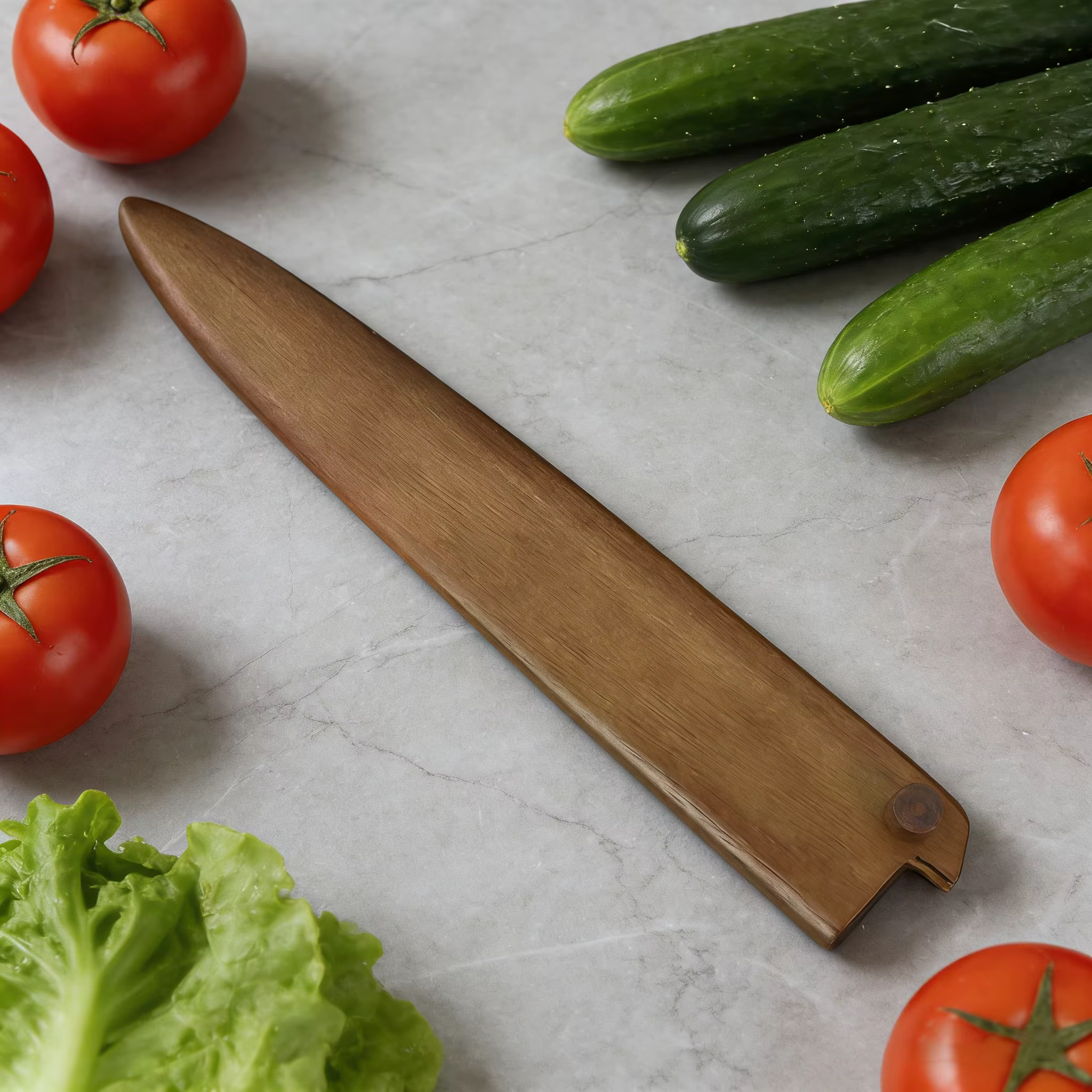 Gaine de couteau en bois