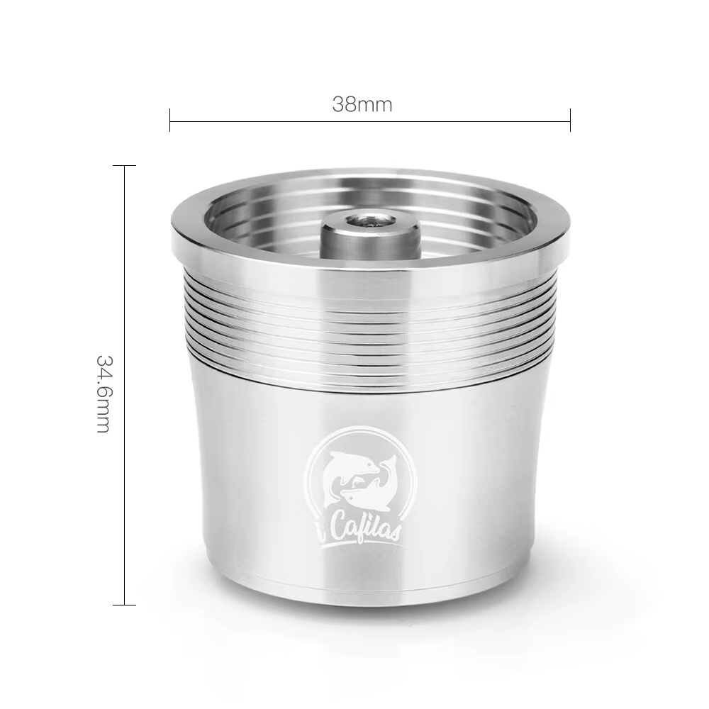 Capsules de café réutilisables et rechargeables pour machine à expresso Illy X7.1 X8 X9 IllY3 IllY1.1 IllY5