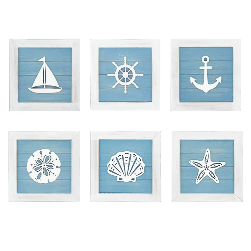 Décoration murale de plage sur le thème de l'océan