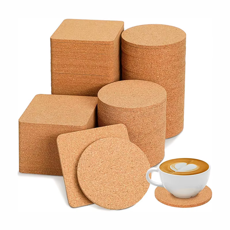 Sous-verres en liège, sous-verres de Table pour tasse à café