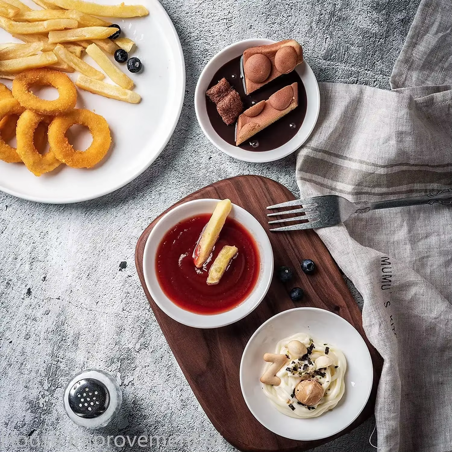 Ensemble de 40 plats à Sauce soja