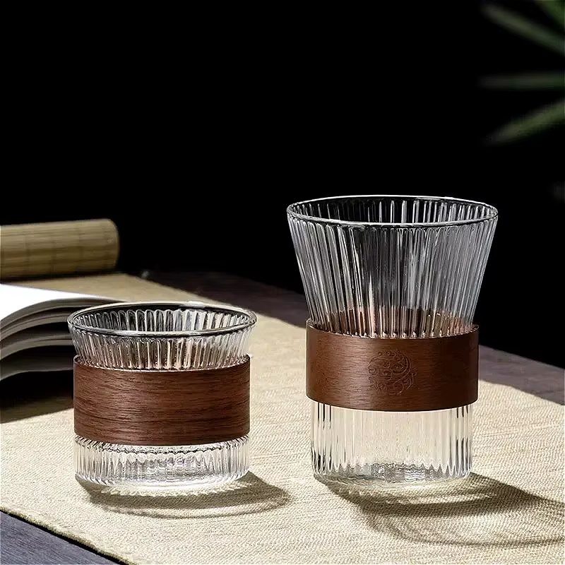 Tasse à café en verre de Style japonais