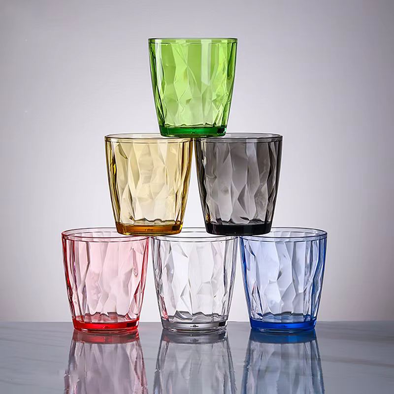Verres à boire en acrylique de haute qualité