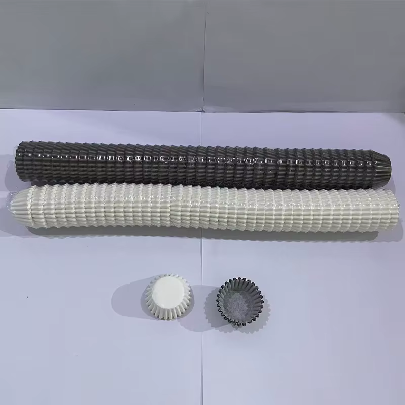 100Pcs200Pcs500Pcs1000Pcs Mini gobelets en papier à gâteau blanc/cofé