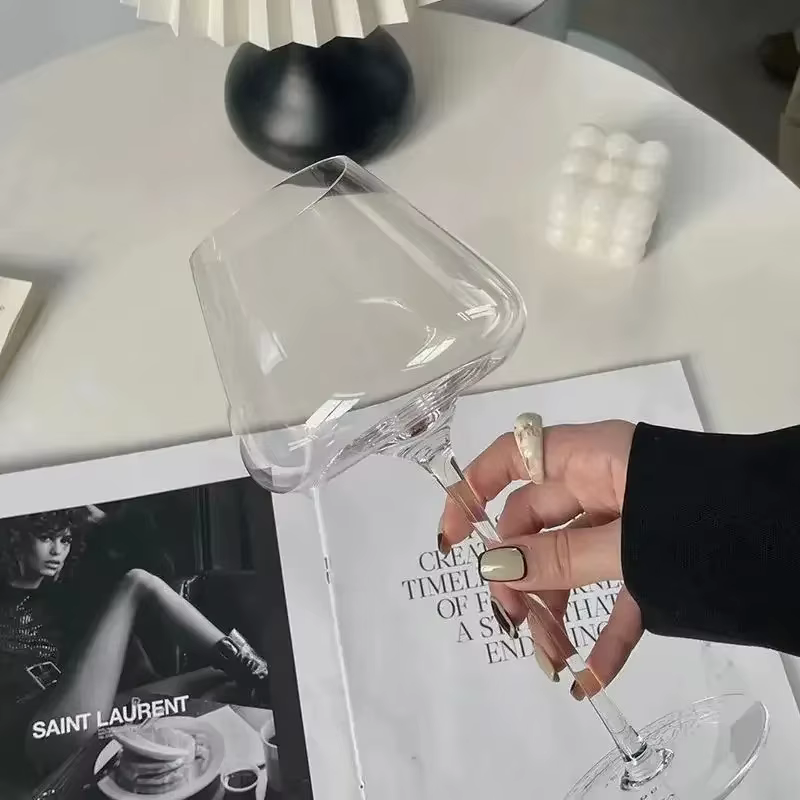 Ensemble de verres à vin en cristal de Bourgogne de 720 ml