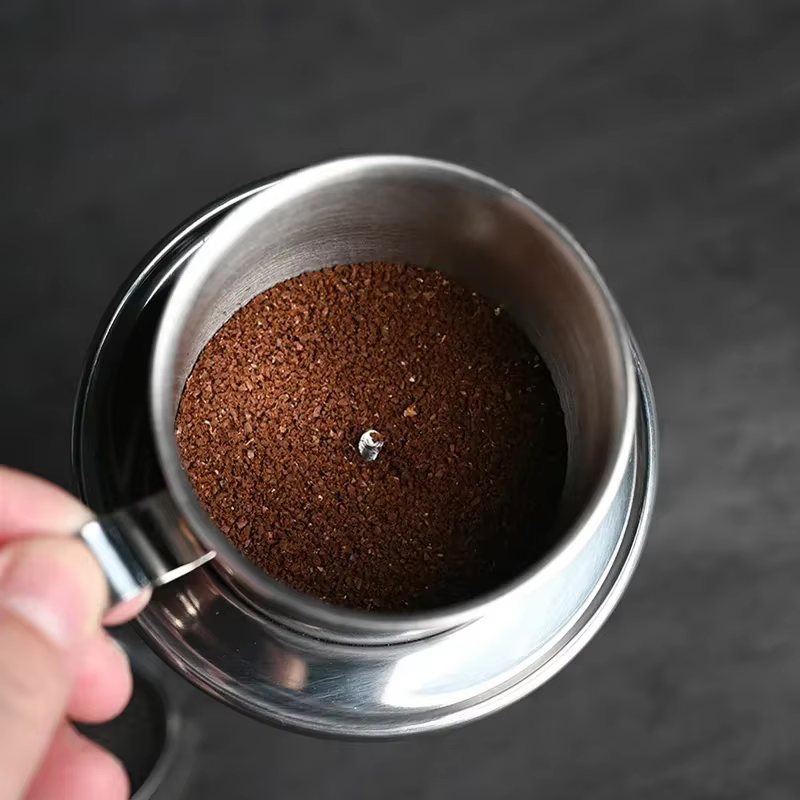 Filtre de tasse d'égouttement de café Phin vietnamien en acier inoxydable 304