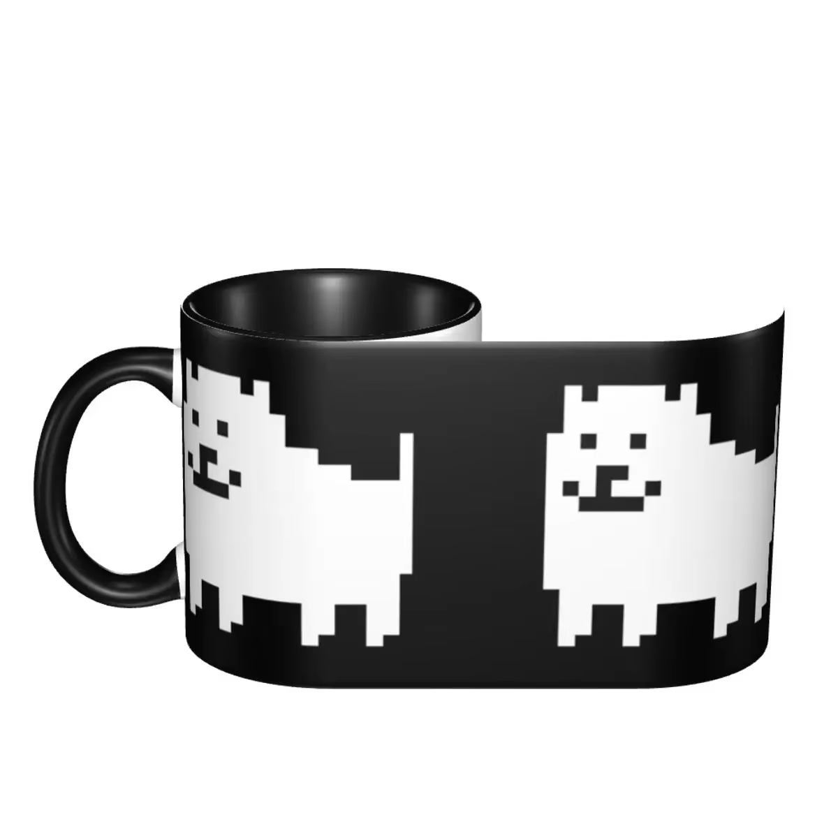 Tasses à café Undertale HQ avec motif de chien agaçant