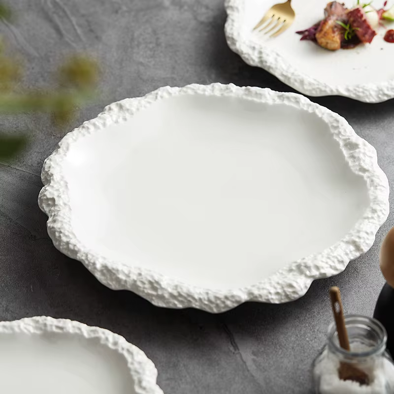 Platte à manger occidentale
