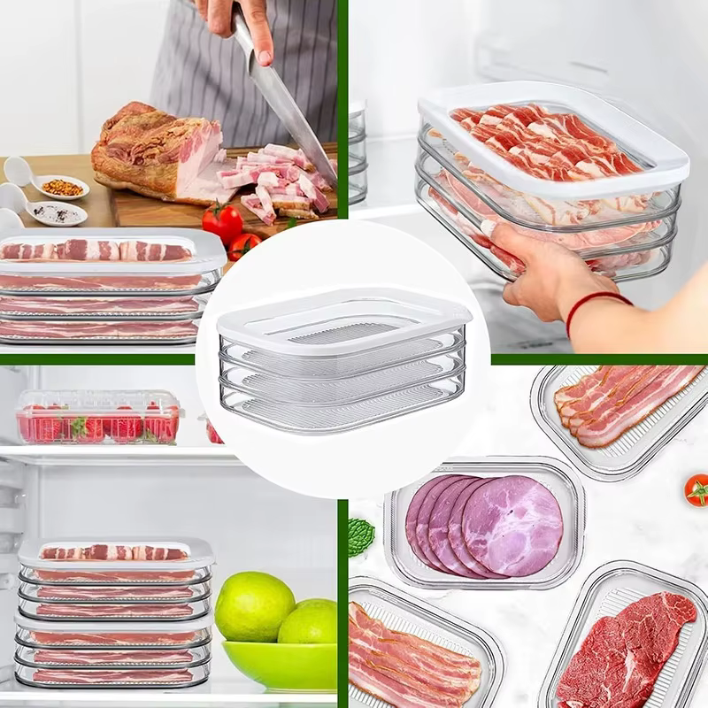 Récipient à viande pour réfrigérateur