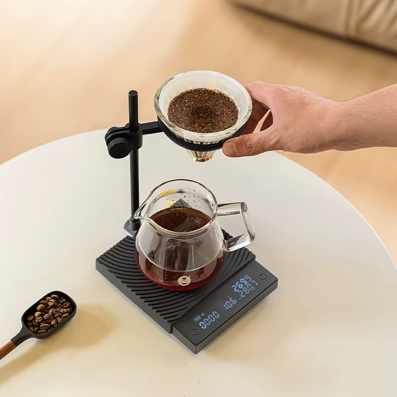 TIMEMORE Blackmirror Duo café balances numériques pesant chronométrage mesure du débit avec support détachable Mini