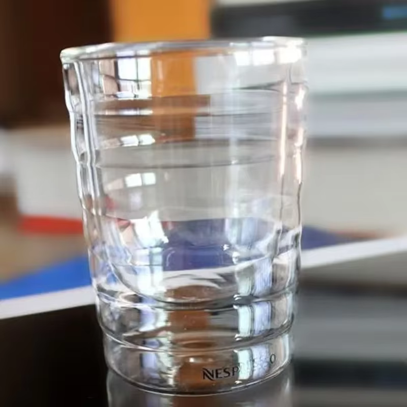 Nespresso tasse à café résistant à la chaleur Double paroi thé verre