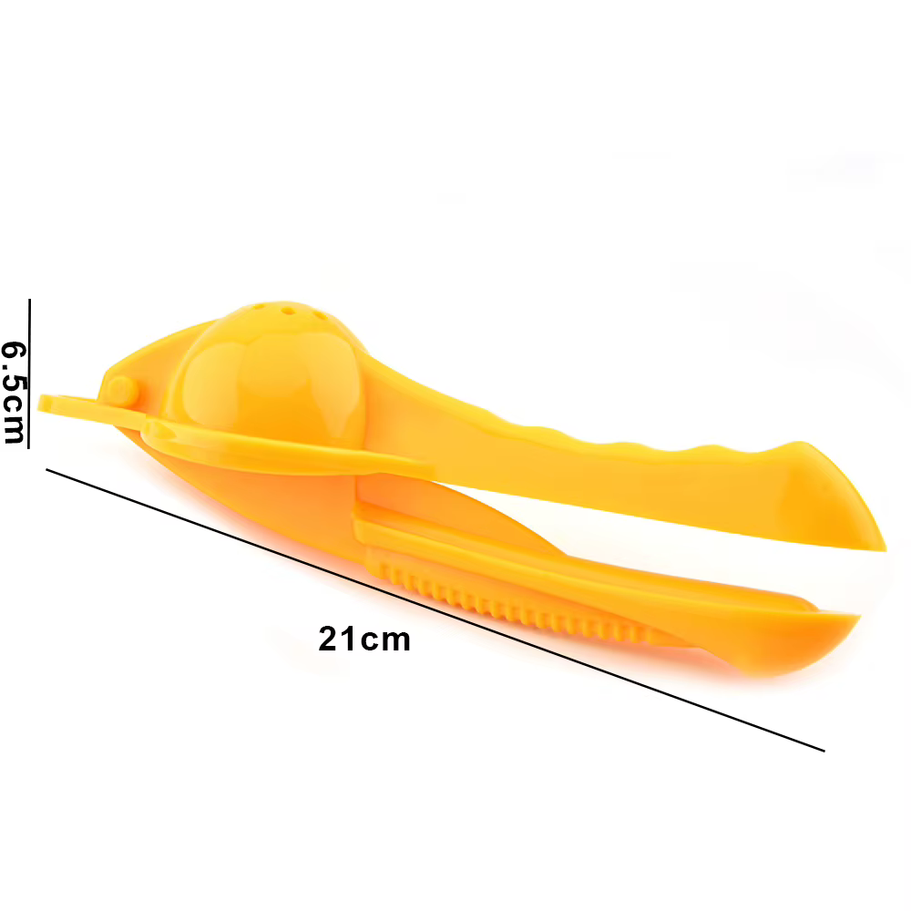 Presse-citron et citron en plastique