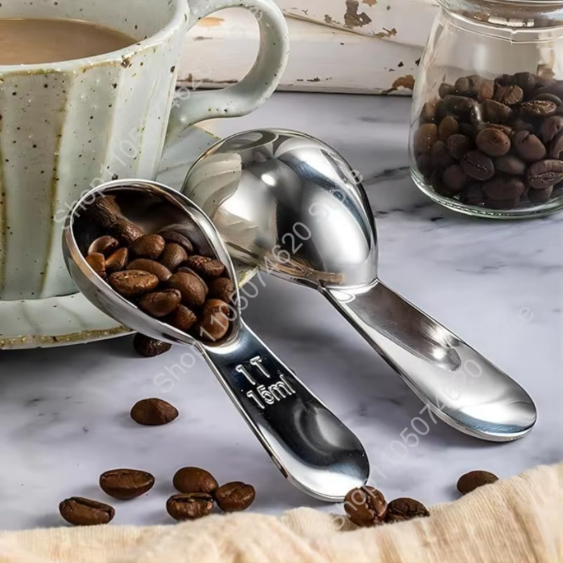 Cuillères à café en acier inoxydable 15/30ml