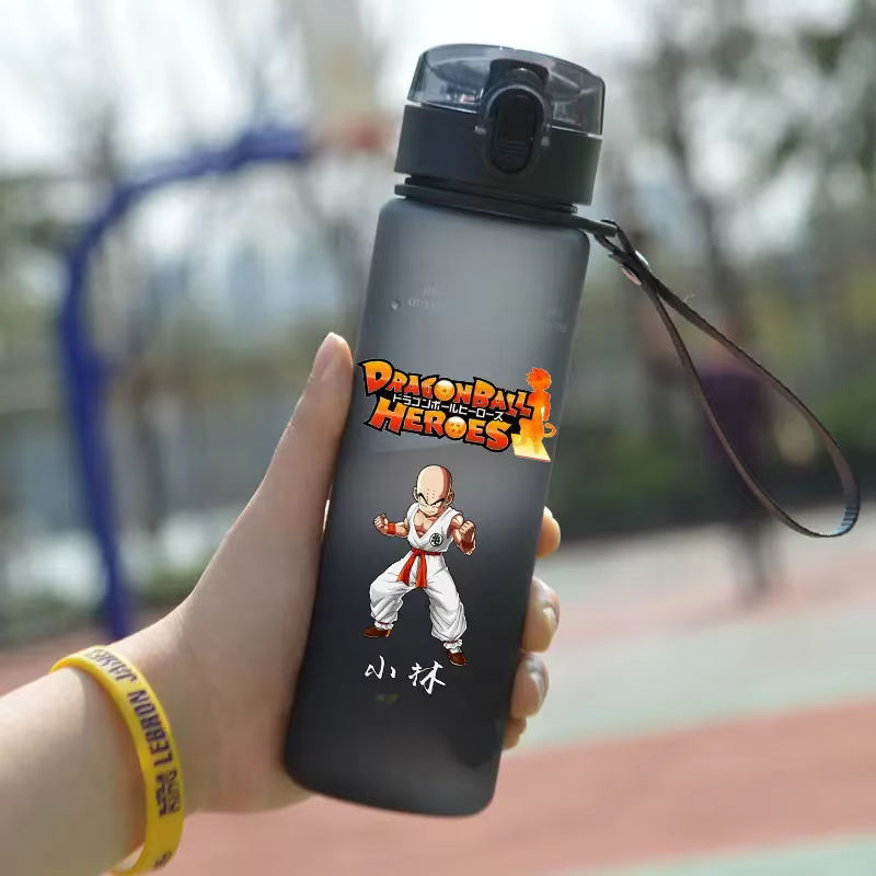 Bouteille d'eau de grande capacité Dragon Ball Son Goku Vegeta