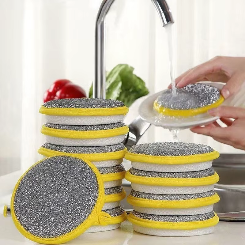 Éponge à vaisselle réutilisable et lavable