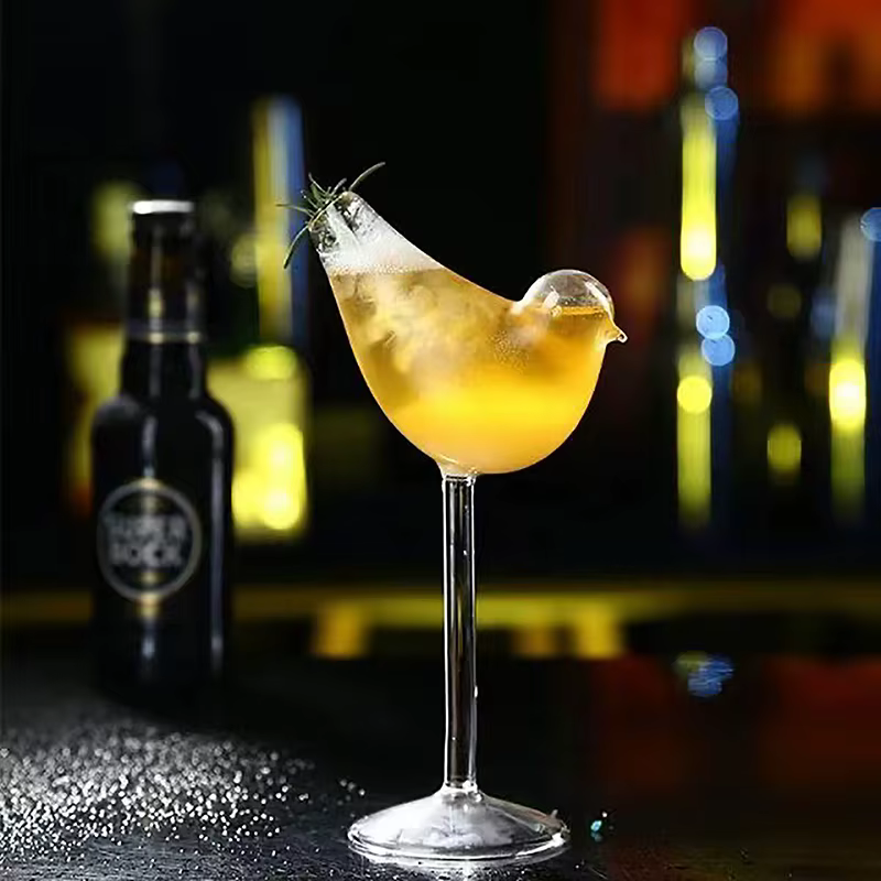 Verre à Cocktail créatif en forme de poisson