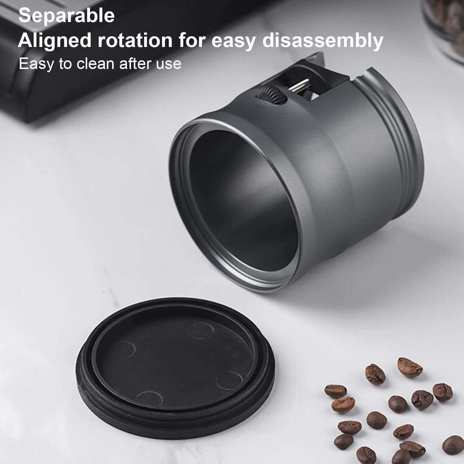 Poignée de café universelle en alliage d'aluminium
