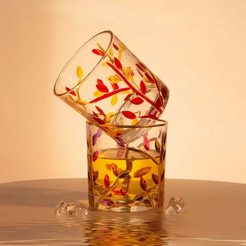 Verre à whisky en verre de Murano italien