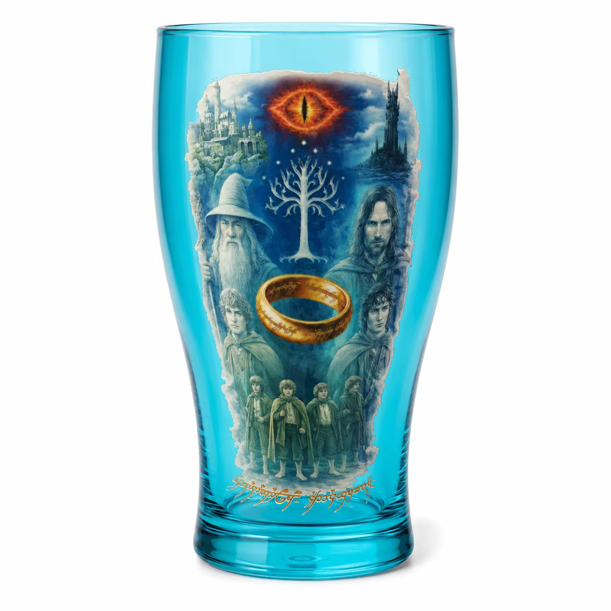 Verre à bière Le Seigneur des Anneaux Hobbit