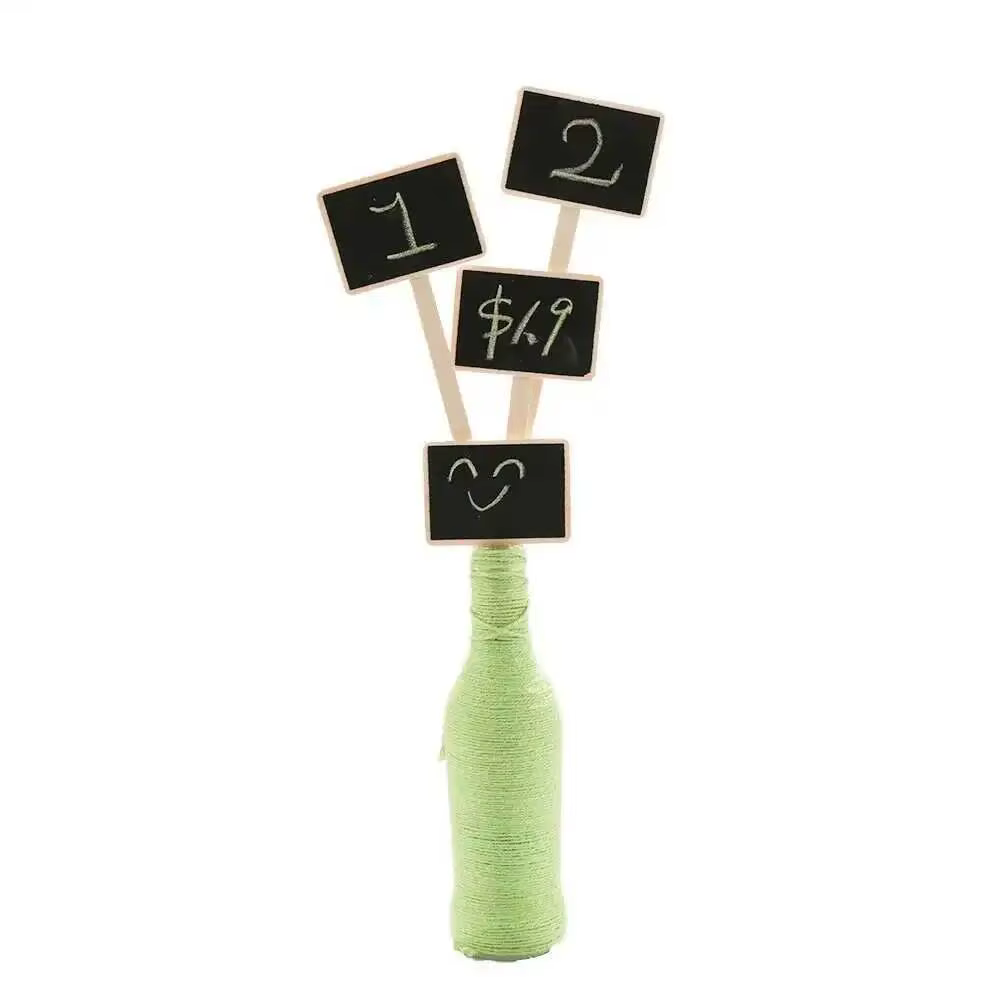 Bouchon d'empotage pour plantes de jardin, 50 pièces, plaque de tri, tableau noir publicitaire Pop, Fruits et légumes, Plaques de signe de prix