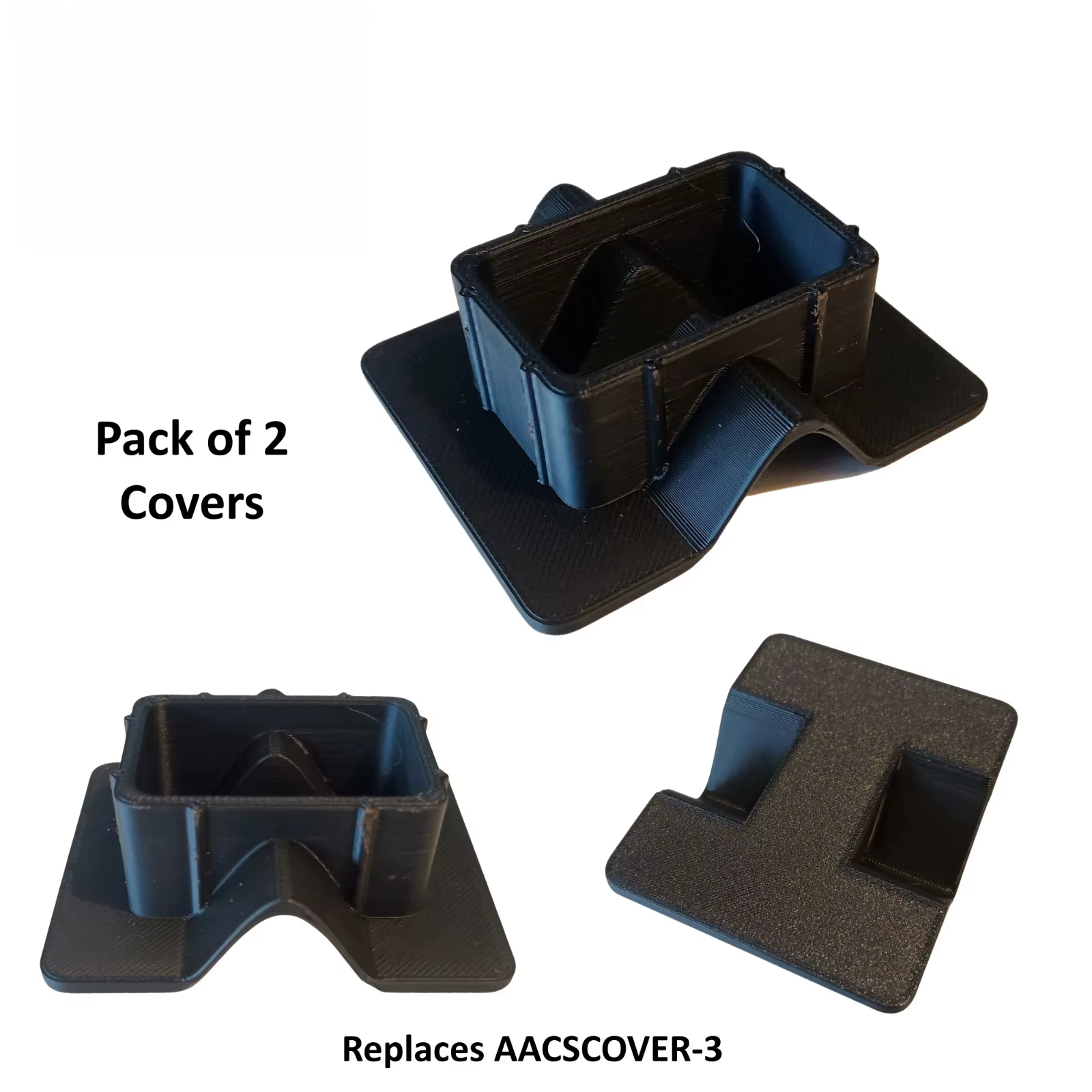 Barres de remorquage, 2 pièces, couvercle anti-poussière, dispositif de remorquage extérieur détachable, accessoires de protection pour Towtrust série Vk 6000