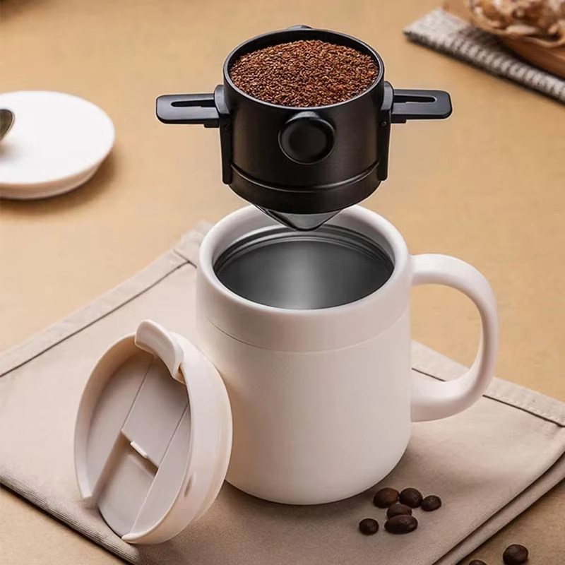 Filtre à café pliable pour bureau