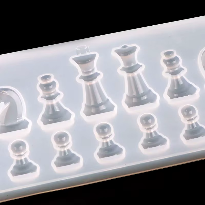 Nouveau moule en Silicone en forme d'échecs International