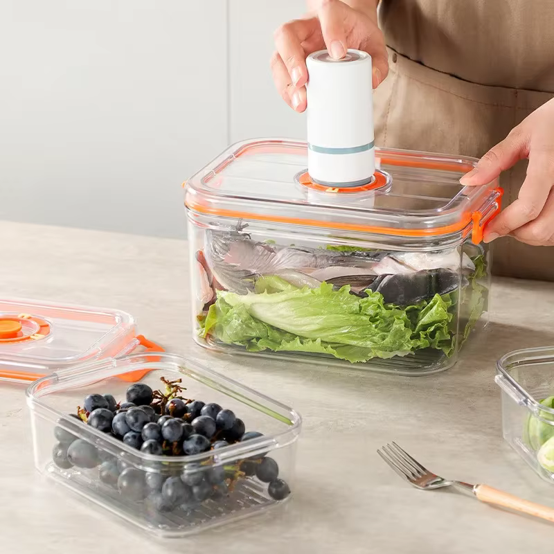 Boîte de conservation des aliments frais sous vide