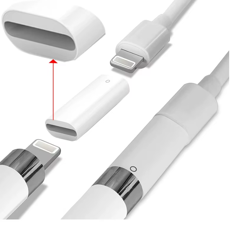 Connecteur chargeur pour Apple Pencil adaptateur câble de Charge cordon pour Apple iPad Pro crayon Charge facile chargeur accessoires