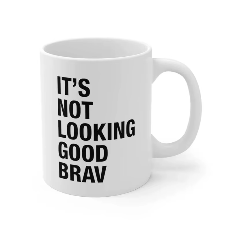 C'est rien d'être bon BRAV tasse à café en céramique thé lait bière